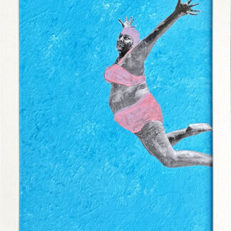 o.t. (sprung in's nass.)