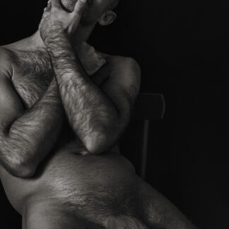 Male nude portrait photography