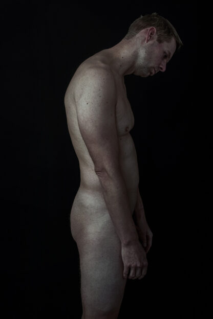 Nude male photography/ male nude photo portrait