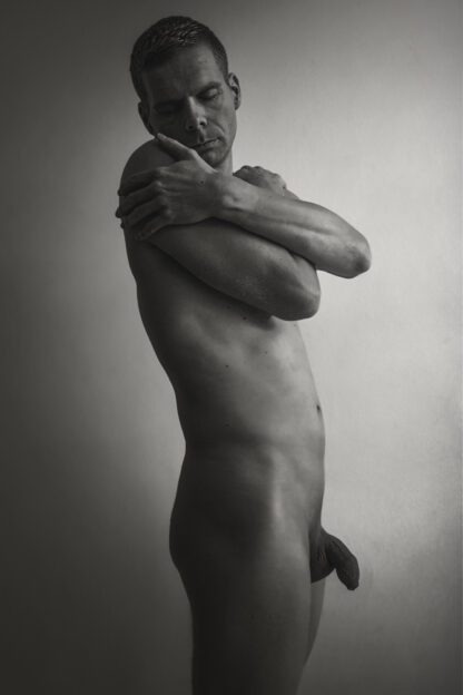 Male nude portrait photography