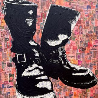 Black Leather, Schwarzes Leder, Stiefel, Black Leather, Schwarzes Leder, Boots, Wesco Boots