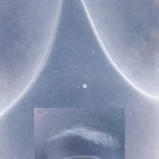 breast, eye, blue, universe, looking, inverted, landscape, boobs, art, photo, photography