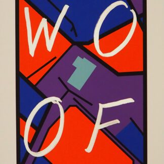 Berghain Map - WOOF Print 1 art Screenprint