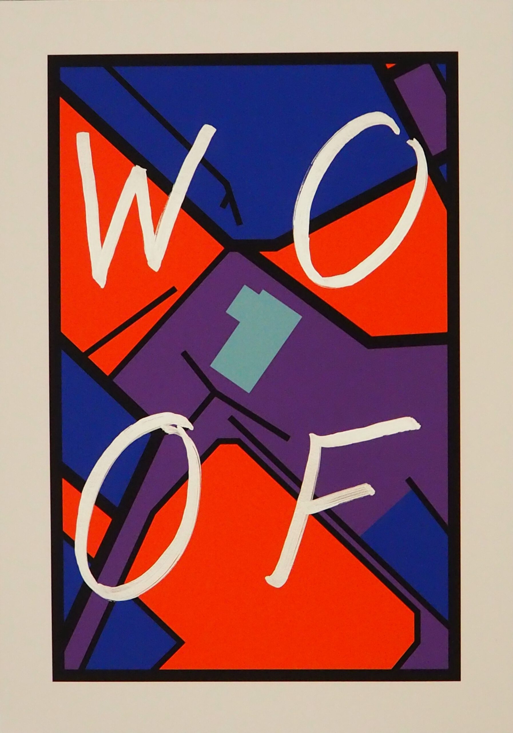 Berghain Map - WOOF Print 1 art Screenprint