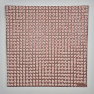 Amazons, silicone, acrylic on linen canvas, 100cm x 100cm, 2026, Sylvester Zagato